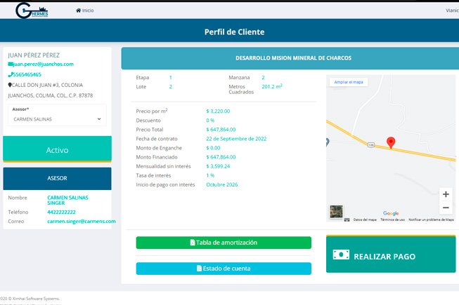 Proyecto Sistema de control de ventas y creditos inmobiliarios